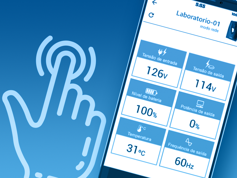 Gerenciável via Smartphone: